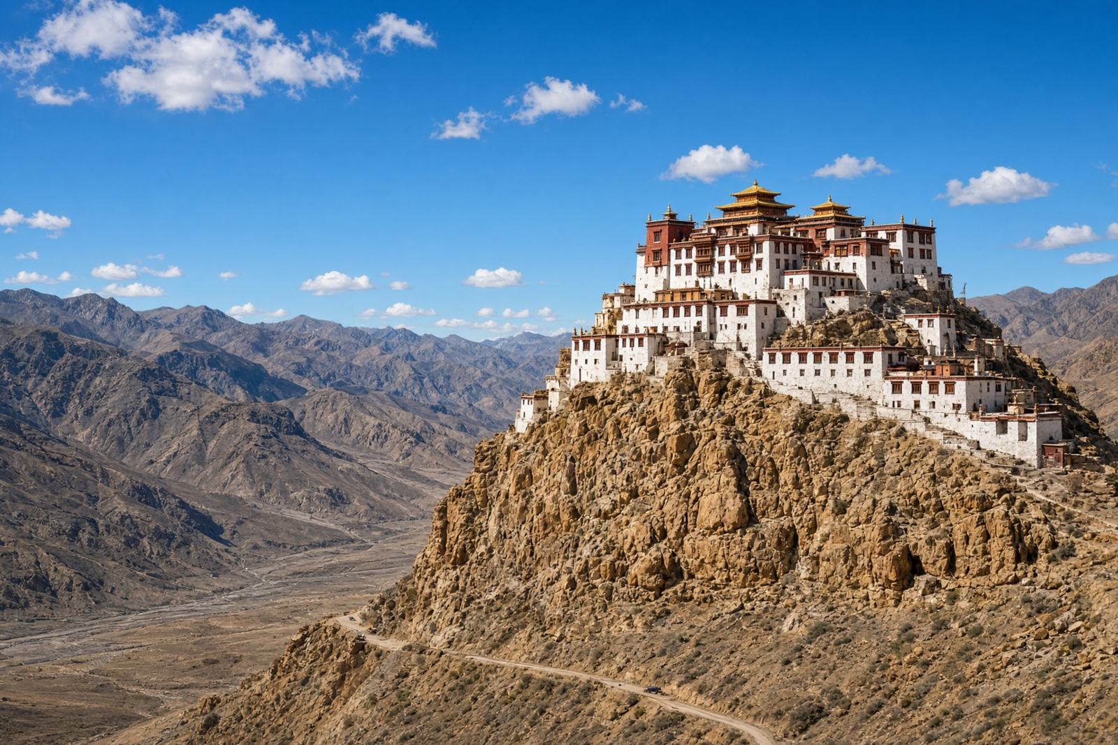 Key Monastery above the Spiti valley